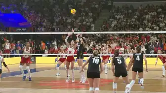 Voleybol Milletler Ligi: Filenin Sultanları Belçika Karşısında Galip Geldi