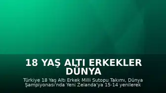 18 Yaş Altı Erkekler Dünya Sutopu Şampiyonası: Türkiye 10. Oldu