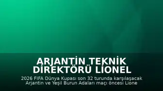 Arjantin Teknik Direktörü Lionel Scaloni: "Tesadüfen burada değiller. İyi bir takımlar ve onlara saygı duymamız gerekiyor."