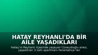 Hatay Reyhanlı'da Bir Aile Yaşadıkları Apartmanı Fenerbahçe Renklerine Boyattı