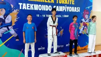 Sinop'ta düzenlenen Türkiye Şampiyonası'nda Kayserili sporculardan iki madalya