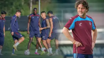 Trabzonspor'da Yeni Transfer Rene Mitongo Takımla İlk Antrenmanına Çıktı