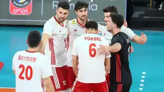 A Milli Erkek Voleybol Takımı, Romanya'ya 3-1 Mağlup Oldu