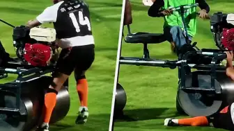 Eski Futbolcu Andros Townsend, Tayland'da Sahada Ağır Bir Silindir Altında Kaldı