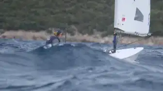 Bodrum'da Fırtınaya Rağmen Yelken Yarışları Devam Etti
