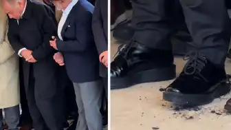Fatih Terim, Cenaze Namazında Ayakkabı Sorunu Yaşadı; Dursun Özbek'in Tepkisi Dikkat Çekti