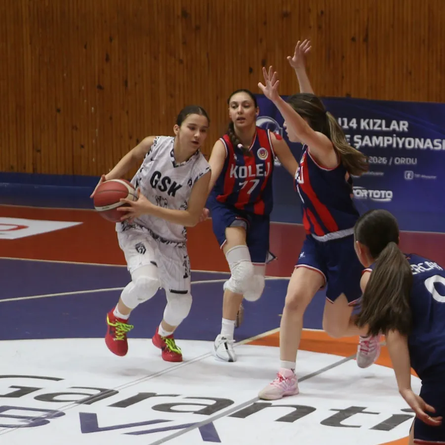 14 Yaş Altı Kızlar Türkiye Basketbol Şampiyonası Ordu'da Devam Ediyor