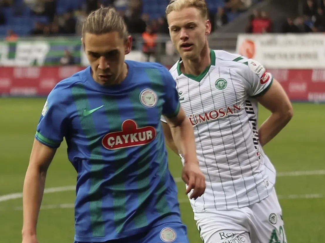 Konyaspor, Rizespor deplasmanında 3-2 mağlup oldu