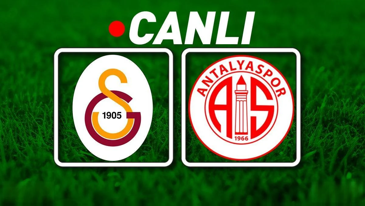 Galatasaray - Antalyaspor Maçı Başladı
