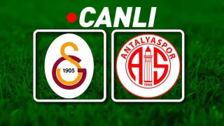 Galatasaray - Antalyaspor Maçı Başladı