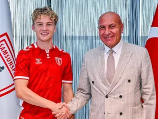 Samsunspor'a Danimarkalı Kanat Oyuncusu Oskar Ohlenschlaeger