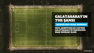 Galatasaray'ın Şampiyonlar Ligi'nde Tur Şansı: Barcelona Maçı Sonrası Olasılıklar
