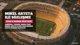 Mikel Arteta'nın Arsenal ile Sözleşmesi 2030'a Kadar Uzatıldı