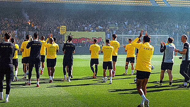 AEK, Yunanistan Süper Ligi'nde Şampiyon Oldu
