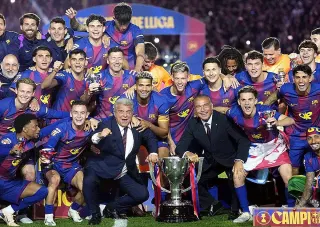 Barcelona, La Liga'da Şampiyonluğunu İlan Etti