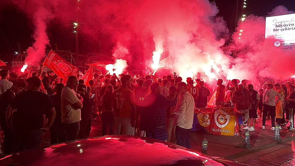 Galatasaray'ın Şampiyonluk Kutlamaları Bodrum'da Yaşandı